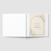 Oliven-Botanisches Hochzeitsgästebuch Gästebuch (Voll)