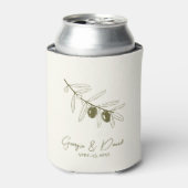 Oliven Dosenkühler (Kanne Vorderseite)