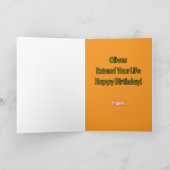 Oliven erweitern Ihr LIfe Happy Birthday Karte (Innenseite)