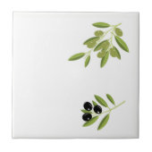 Oliven Fliese (Vorderseite)