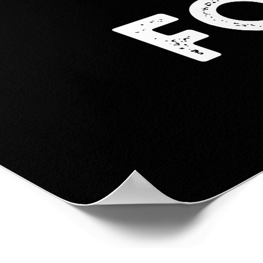 Oliven für Puns Funny Olive Obstpun Dark BG Poster (Ecke)