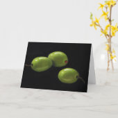 OLIVEN: GLÜCKWÜNSCHE VON ALLEN US KARTE (Gelbe Blume)