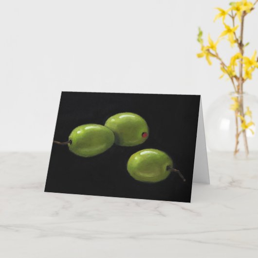 OLIVEN: GLÜCKWÜNSCHE VON ALLEN US KARTE (Gelbe Blume)