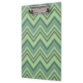 Oliven Green Zigzag Klemmbrett (Links)