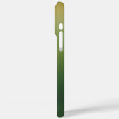 Oliven-Grüngefälle Case-Mate iPhone Hülle (Rückseite / Links)