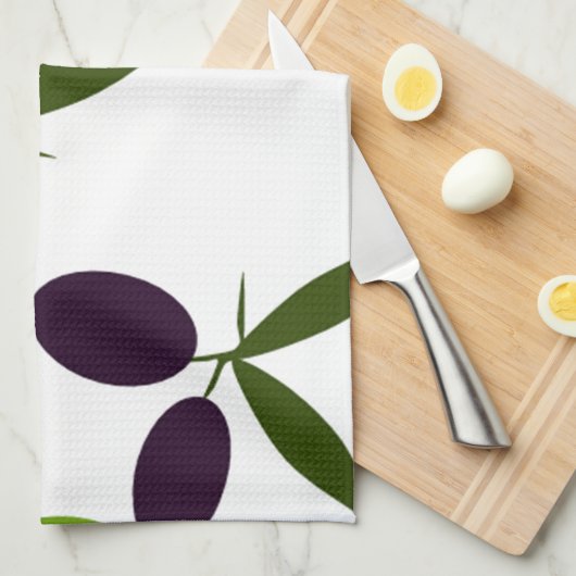 Oliven Handtuch (Viertel Falte)