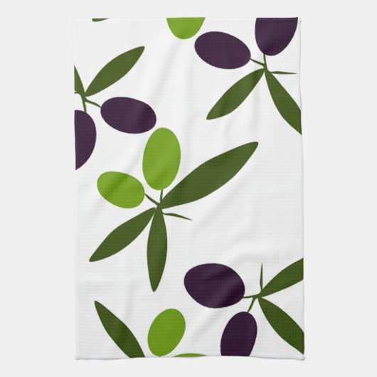 Oliven Handtuch (Vertikal)