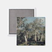 Oliven, Korfu, 1912 Magnet (Vorderseite/Rückseite)