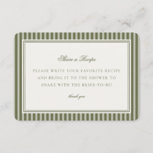 Oliven Martini Grüne Streifen Rezept teilen Einfüg Begleitkarte