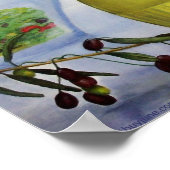 Oliven & Öl. Poster (Ecke)