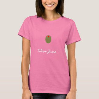 Oliven, Olivensaft. T-Shirt