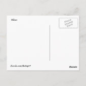 Oliven Postkarte (Rückseite)