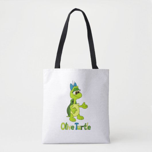 Oliven-Schildkröten-Tasche Tasche (Vorderseite)