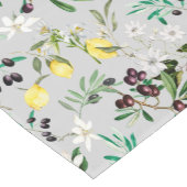 Oliven, Toskana, Blume, Mittelmeer, Zitrone Kurzer Tischläufer (Ecke)