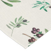 Oliven, Toskana, Mittelmeer, Sommer Mittelgroßer Tischläufer (Ecke)