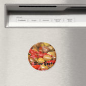 Oliven und Jalepenos, Olive You! Magnet (In Situ (Geschirrspüler))