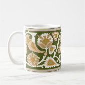 Oliven und Pfirsichfarben Tasse Blumencoffee (Links)
