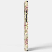 Oliven- und Rosen-Mandala-Muster Case-Mate iPhone Hülle (Rückseite / Links)