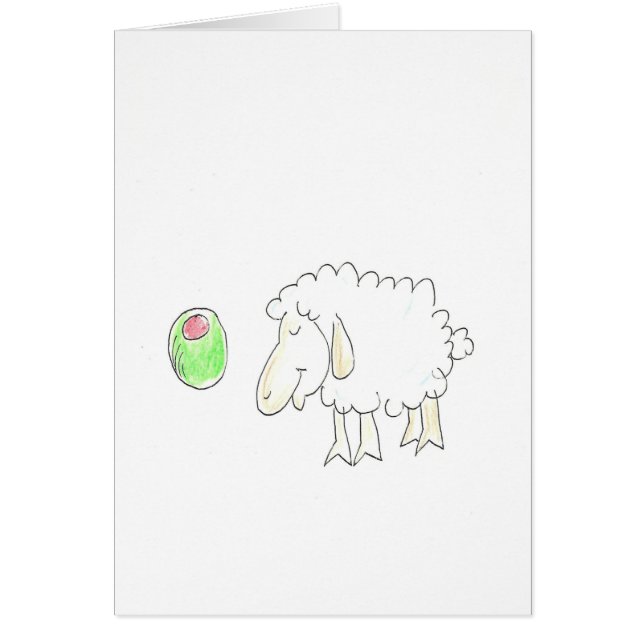 Oliven und Schafe (Vorne)