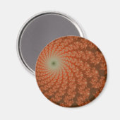 Oliven Wirbelpool Magnet (Vorderseite/Rückseite)