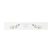 Olivenaisehotel Einladungsbanderole (Flach)