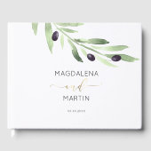 Olivenaisehotel Gästebuch (Vorderseite)