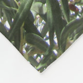 Olivenbaum-Blätter Fleecedecke (Ecke)