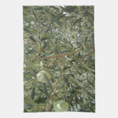 Olivenbaum-Blätter Geschirrtuch (Vertikal)