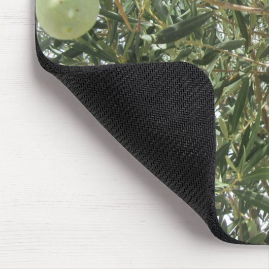 Olivenbaum-Blätter Mousepad (Ecke)