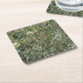 Olivenbaum-Blätter Rechteckiger Pappuntersetzer (angewinkelt)