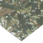 Olivenbaum-Blätter Tischdecke (Schrägansicht)