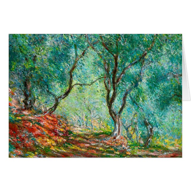 Olivenbaum-Holz im Moreno-Garten, 1884 (Vorderseite (Horizontal))