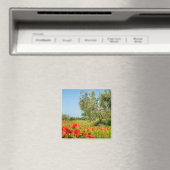 Olivenbaum im Mohnfeldmagneten Magnet (In Situ (Geschirrspüler))