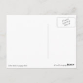 Olivenbaum in Mohnfeld-Postkarte Postkarte (Rückseite)