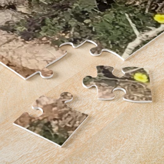 Olivenbaum in Yoga-Position Puzzle (Seite)