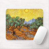 Olivenbaum-Mausunterlage Van Gogh Mousepad (Mit Mouse)