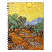 Olivenbaum-Notizbuch Van Gogh Notizblock (Vorderseite)