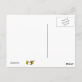 Olivenbaum Postkarte (Rückseite)