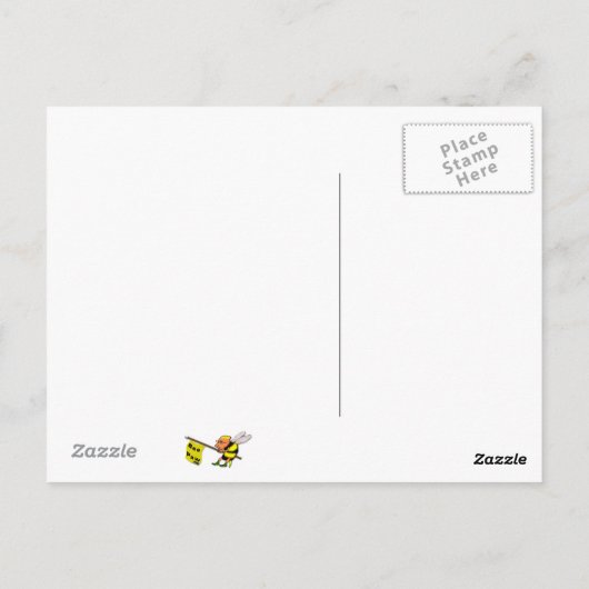 Olivenbaum Postkarte (Rückseite)