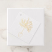Olivenbaum-Stempel Geschenkanhänger (Mit Box)