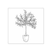 Olivenbaum-Stempel Gummistempel (Prägung)