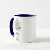 Olivenbaum Tasse (Vorderseite Links)