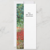 OLIVENBAUM UND KOPIERFELDER, weiß Einladung (Rückseite)