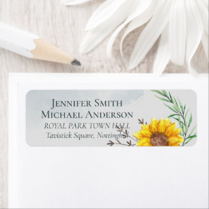 Olivenbäume Blätter Sonnenblumen Rustikale Hochzei