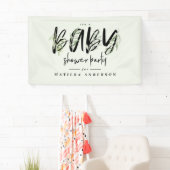 Olivenbäume duftendes Party für Säuglinge Banner (Insitu)