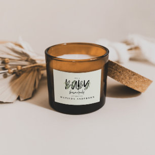 Olivenbäume duftendes Party für Säuglinge Rechteckiger Aufkleber