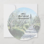 OLIVENBÄUME EINLADUNG (Rückseite)