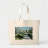 OLIVENBÄUME IN DER TUSKANISCHEN LANDSCHAFT JUMBO STOFFBEUTEL (Vorne)