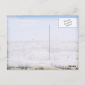 Olivenbäume in Gethsemane, Jerusalem, Israel Postkarte (Rückseite)