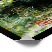 OLIVENBÄUME IN RIMAGGIO POSTER (Ecke)